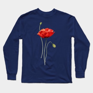 Poppy Long Sleeve T-Shirt